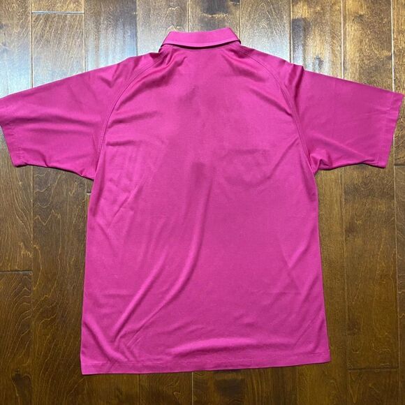 Myrtle Beach Golf Shoppe Vintage Pink Fuchsia Polo Men's Size Extra Large - Picture 5 of 8